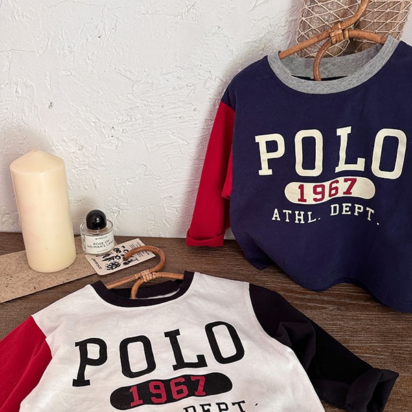 Bé trai áo sơ mi dài tay mẫu tương phản áo sơ mi đáy phong cách hàn quốc 1-9 tuổi