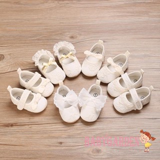 Giày Công Chúa Đế Mềm Chống Trượt Thêu Hoa Xinh Xắn Cho Bé Gái