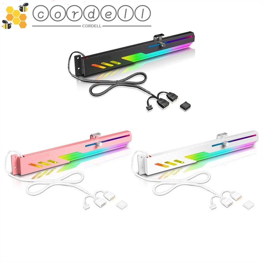 Hỗ trợ cạc đồ họa cordell 5v argb chân đế video trang trí khung máy đồng bộ giá đỡ cạc video ngang phụ kiện vỏ máy tính giá đỡ cạc đồ họa gt8