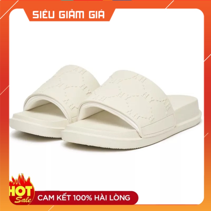 Dép MLB CHUNKY MOUND MONOGRAM - Hàng xịn Fullbox