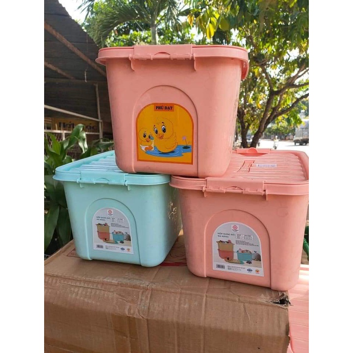 Thùng 10 gói  khăn ướt vịt vàng Phú đạt kháng khuẩn an toàn cho bé