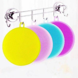 [HCM] Set 10  Miếng rửa chén dĩa bằng silicone chất lượng cao tiện lợi-Chamara
