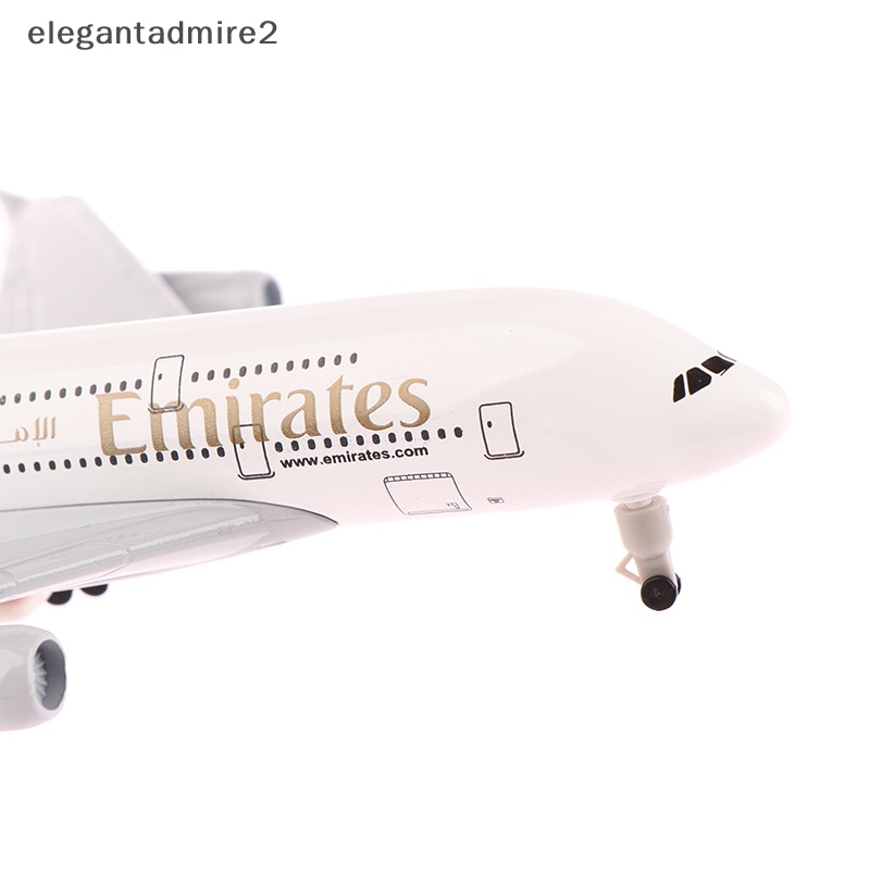 Mô hình máy bay kim loại 20cm 1: 400 emirates airbus a380 bản sao kim loại vật liệu hợp kim mô phỏng hàng không trẻ em quà tặng cậu bé.