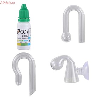 Bộ khuếch tán co2 dalton máy kiểm tra cỏ màn hình bể cá chỉ báo co2 cho cây thủy sinh máy kiểm tra giọt thủy tinh