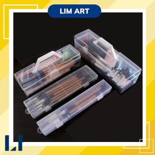 Hộp đựng cọ, bút chì, bút lông, màu vẽ tranh có quai xách đa chức năng LIM Art