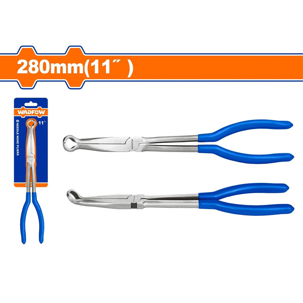 Kềm mũi dài đầu tròn 11 inch wadfow WPL5E11