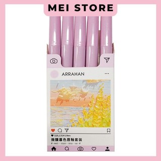 Set 5 Cây Son Kem Lì ARRAHAN ( 2gx5)