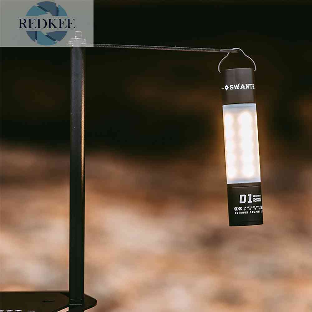 Đèn Pin LED Swante Chống Thấm Nước 2600mAh Có Móc Treo Tiện Dụng