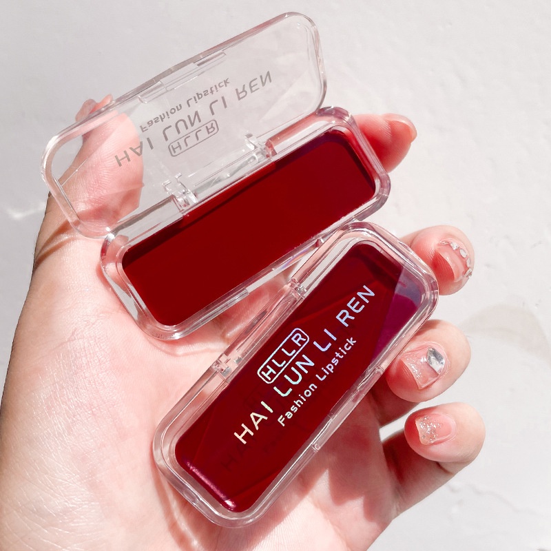 Son Môi Kiêm Má Hồng Dạng Sáp Mềm Mịn Lâu Trôi Chống Thấm Nước 4 Màu Tùy Chọn Cho Nữ