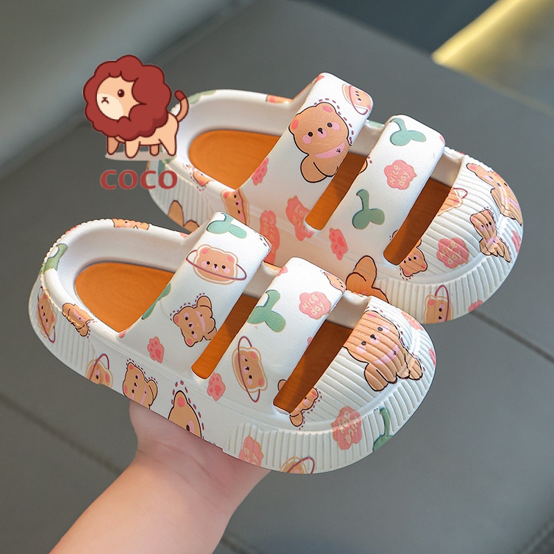 Dép Đi Trong Nhà Chống Trượt Phong Cách Công Chúa Thời Trang Mùa Hè Dành Cho Bé Trai Và Bé Gái