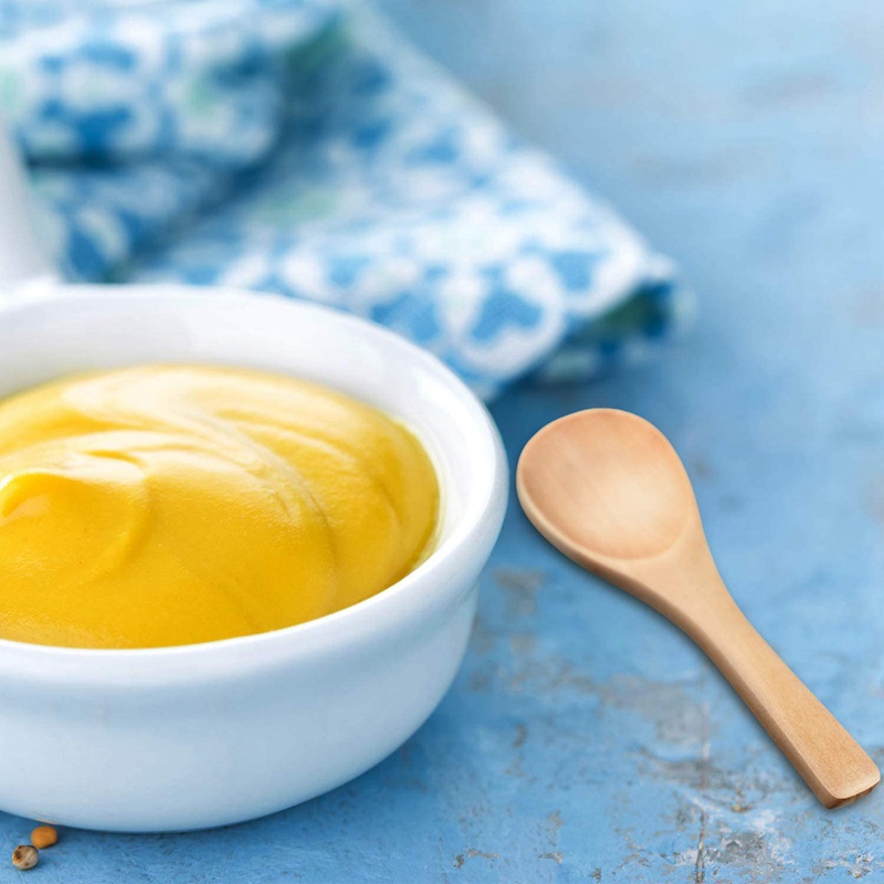 Bộ 50 Muỗng Gỗ Nhỏ Múc Muối 30 Cái A &amp; 20 Cái B