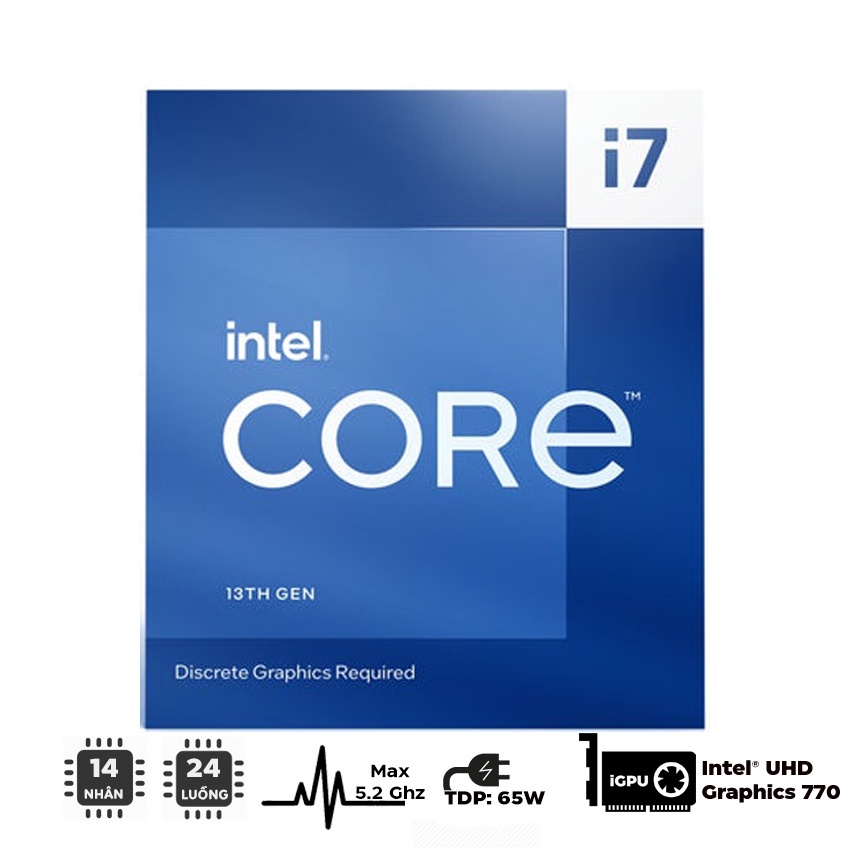 CPU Intel Core i7-13700  - Socket Intel LGA 1700_Raptor Lake)