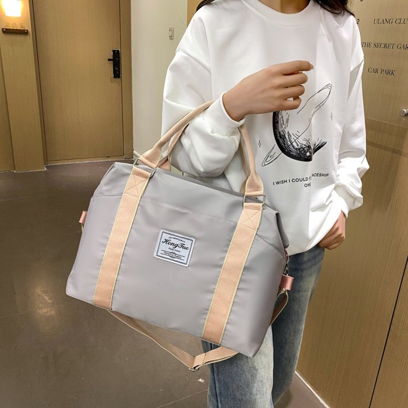 Túi Du Lịch Sức Chứa Lớn Có Dây Kéo Chống Mài Mòn Thời Trang