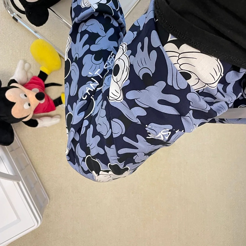 Quần ngủ mặc ở nhà XIANG NIAN NI họa tiết hoạt hình Mickey thời trang cho nữ