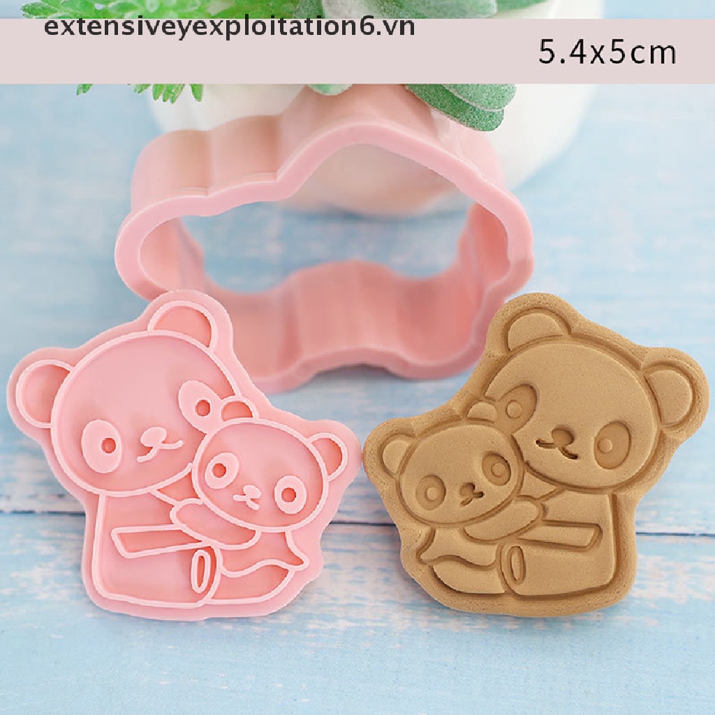 Bộ 8 Khuôn Cắt Bánh Quy Hình Động Vật Dễ Thương