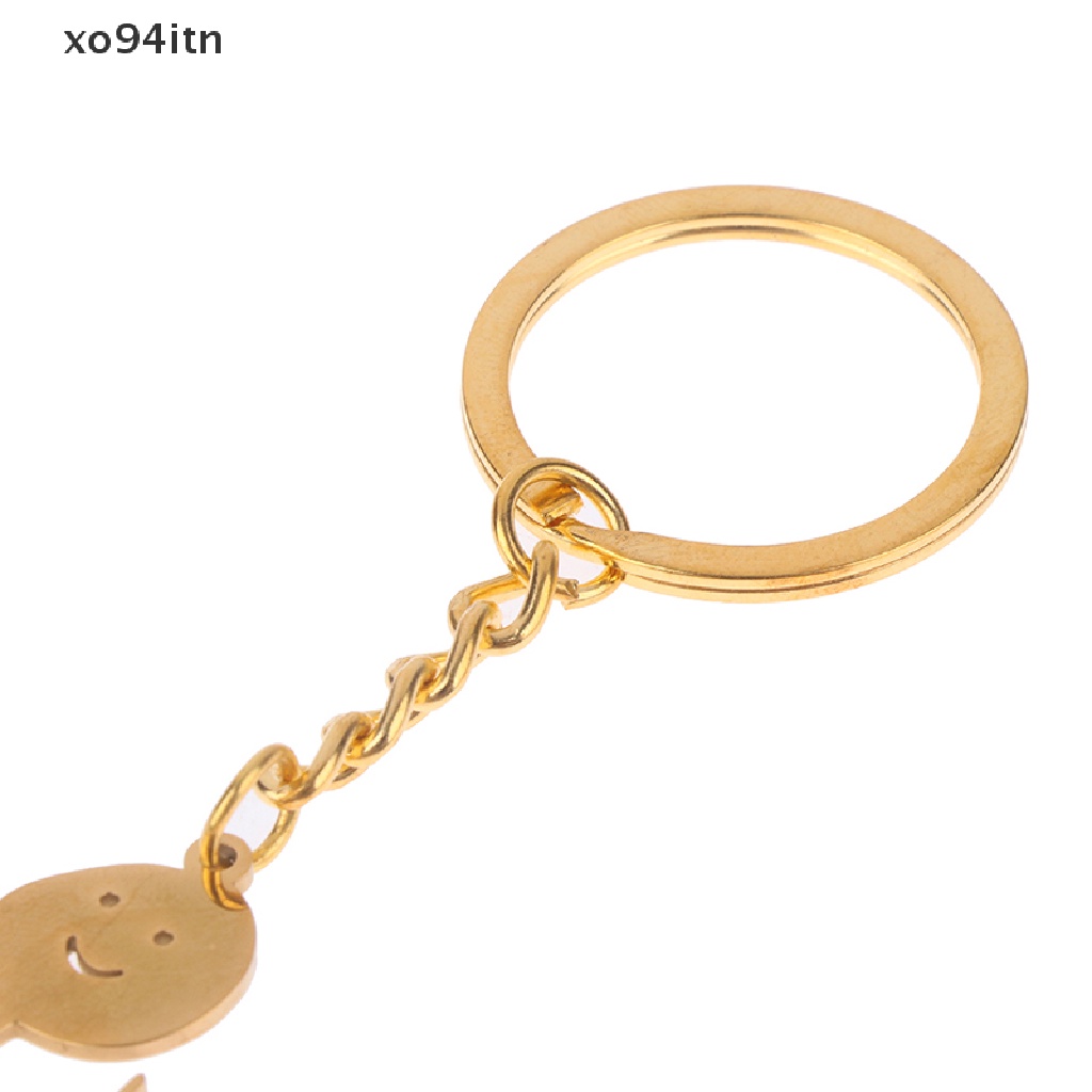 Tn Vòng cổ Mặt Hình Chìa Khóa Xe Hơi / Búp Bê Stickman Dễ Thương Làm Quà Tặng