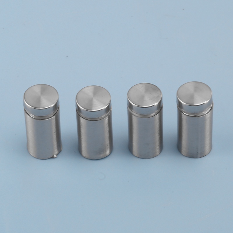 Bộ 50 Đinh Vít Đứng Gắn Tường Bằng Thép Không Gỉ Acrylic Cho Trưng Bày Kính Và Bảng Hiệu 1 / 2X1 Inch