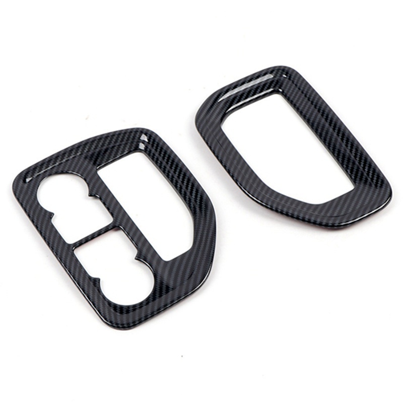 Vỏ Bọc Lỗ Thông Gió Bằng Sợi Carbon Cho Xe Hơi Chevrolet Silverado 2019 2020 2021 2022 B