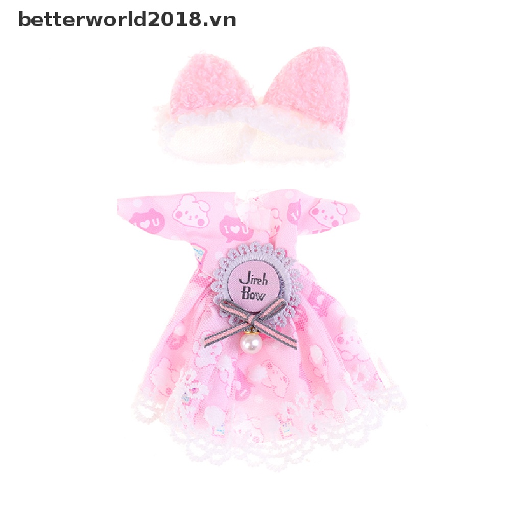 Set Đồ Thời Trang Cho Búp Bê 16-17cm 1 / 8