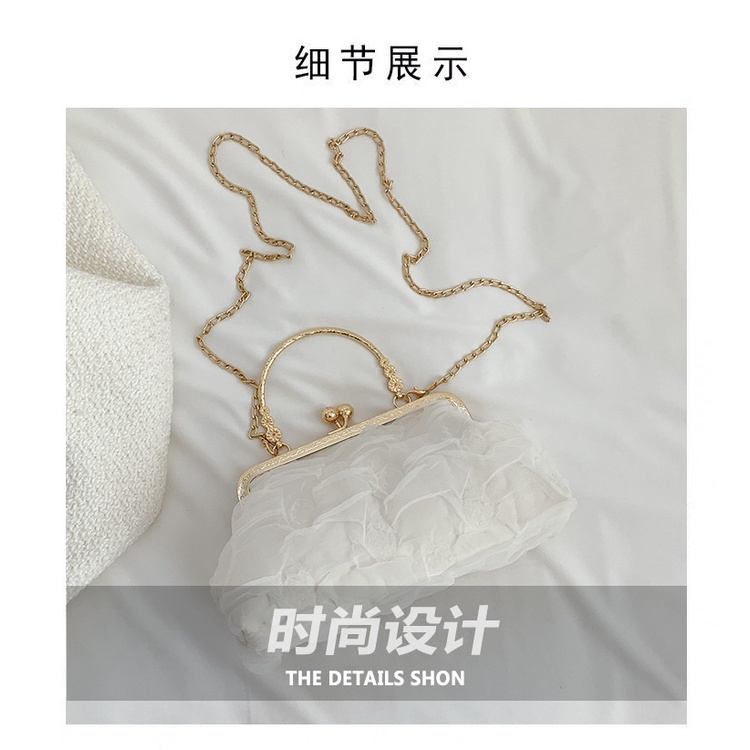 Túi Xách Đeo Vai Phối Dây Xích Thời Trang Mùa Xuân 2023 Dành Cho Nữ