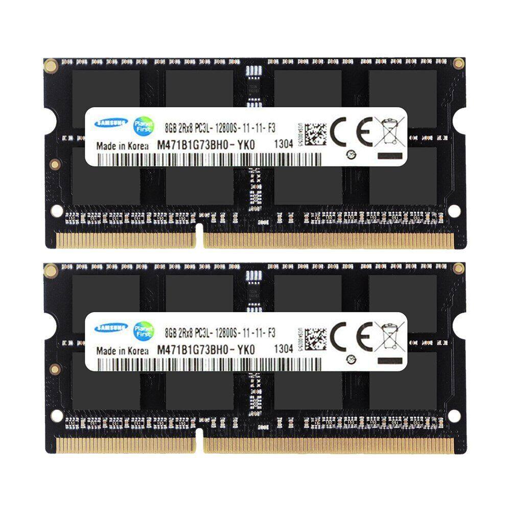 Thẻ Nhớ Laptop Samsung 16GB 2x 8GB DDR3L 1600MHz PC3L-12800S 1.35V Màu Đen