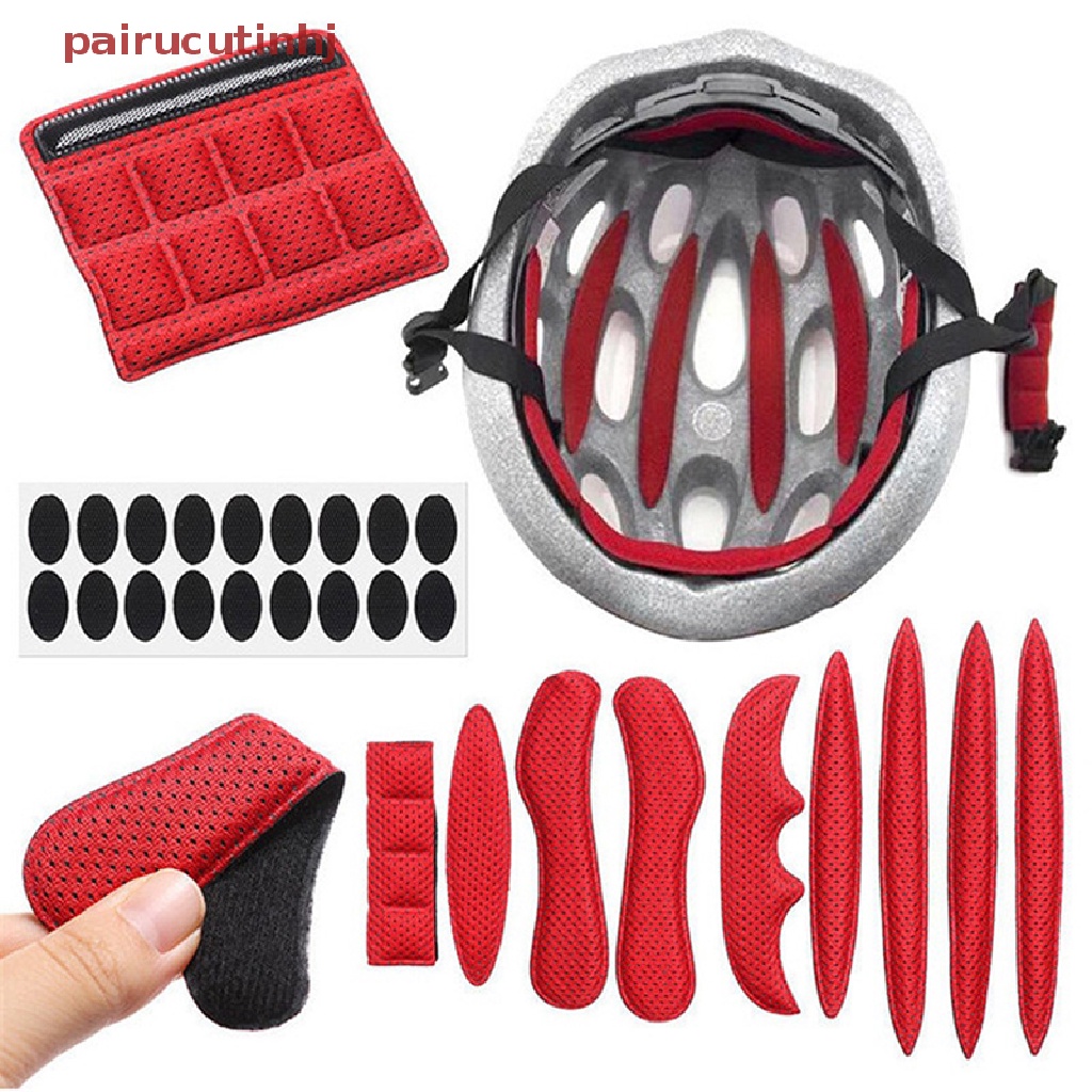 1 Cặp Đệm Lót Bên Trong Mũ Bảo Hiểm Xe Máy / Xe Đạp Thông Dụng