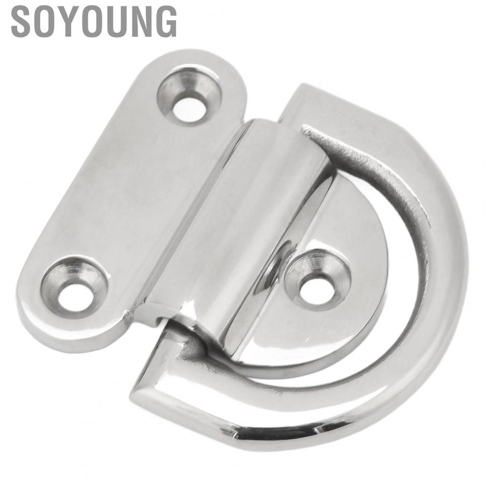 Soyoung Folding Pad Eye Accessory  Wear Resistant Marine Grade Impact for Yacht