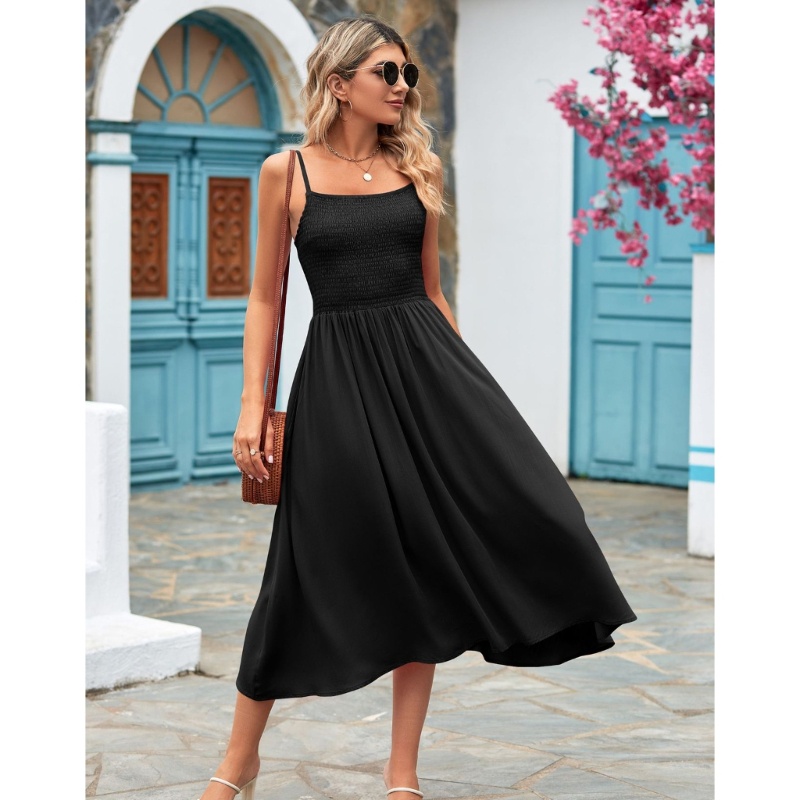 Đầm Hai Dây Dáng Ôm Thời Trang Cho Nữ