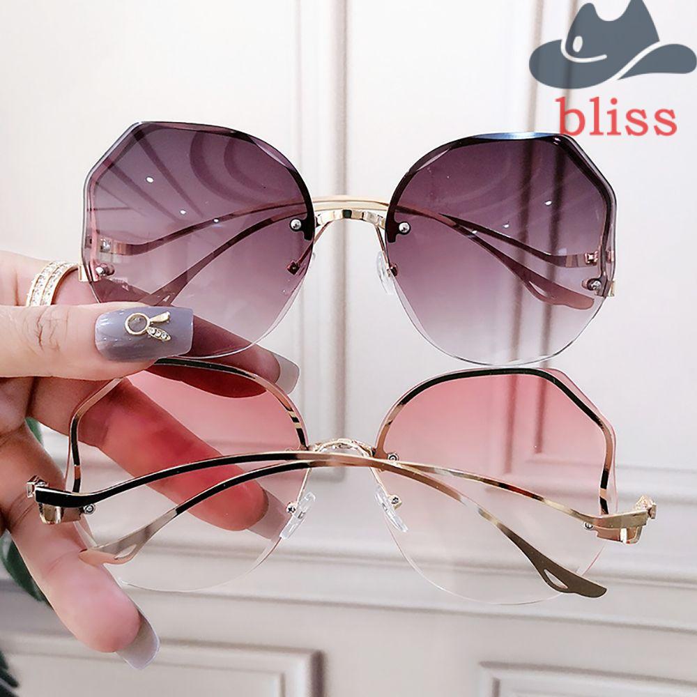 Kính Mát Oversize Màu Sắc Gradient Dành Cho Nữ