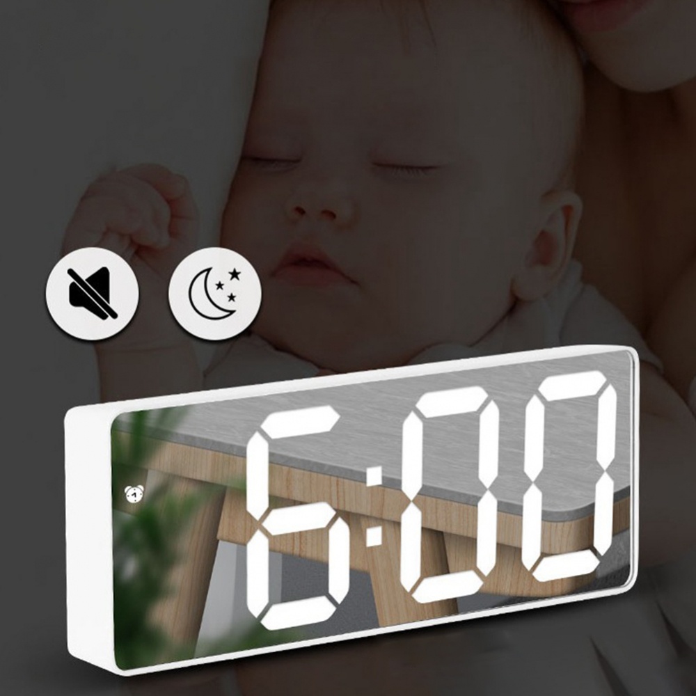 Đồng Hồ LED Điện Tử Hiển Thị Nhiệt Độ Mới