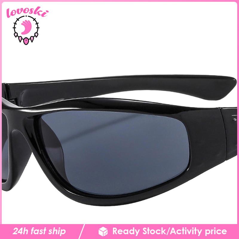 Kính Mát Hình Chữ Nhật Phong Cách Retro Chạy Bộ Ngoài Trời