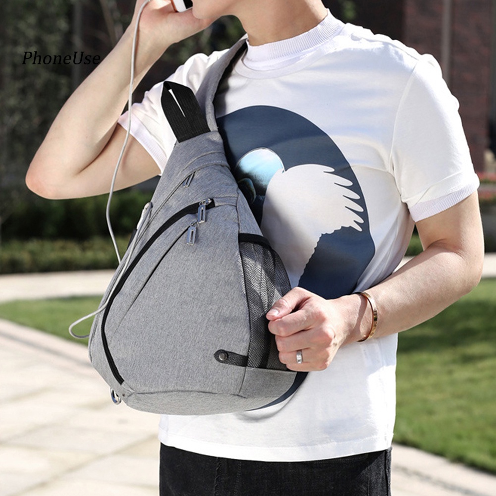 Túi Đeo ChéO Da PU ThờI Trang ChốNg TrộM Cho Nam