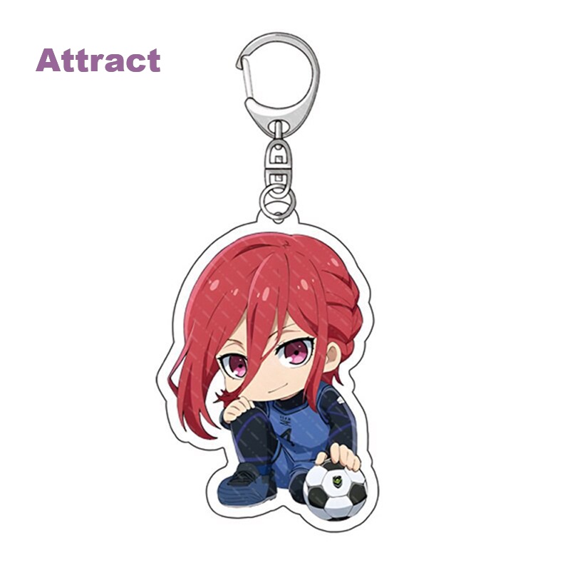 Móc Chìa Khóa Bằng Acrylic Hình Nhân Vật Anime Isagi Yoichi Chigiri Bachira