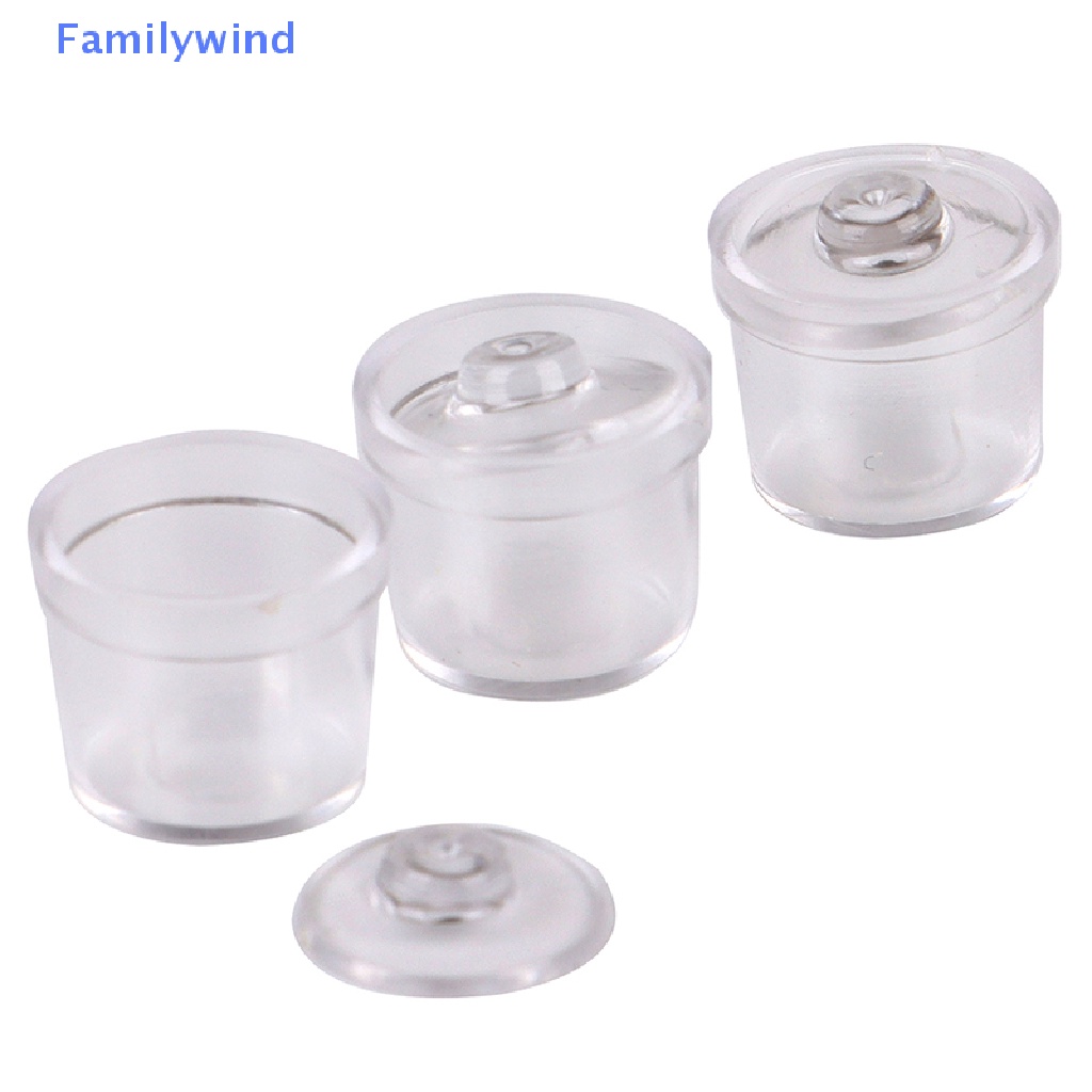 Set 3 Hũ Đựng Đường Mini Tỉ Lệ 1: 12 Trang Trí Nhà Búp Bê