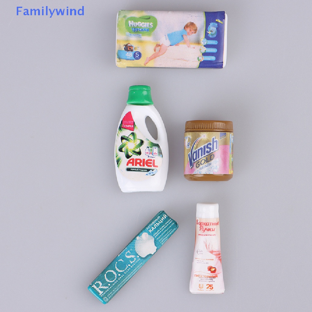 Set 4 Mô Hình Các Siêu Thị mini Trang Trí Nhà Bếp