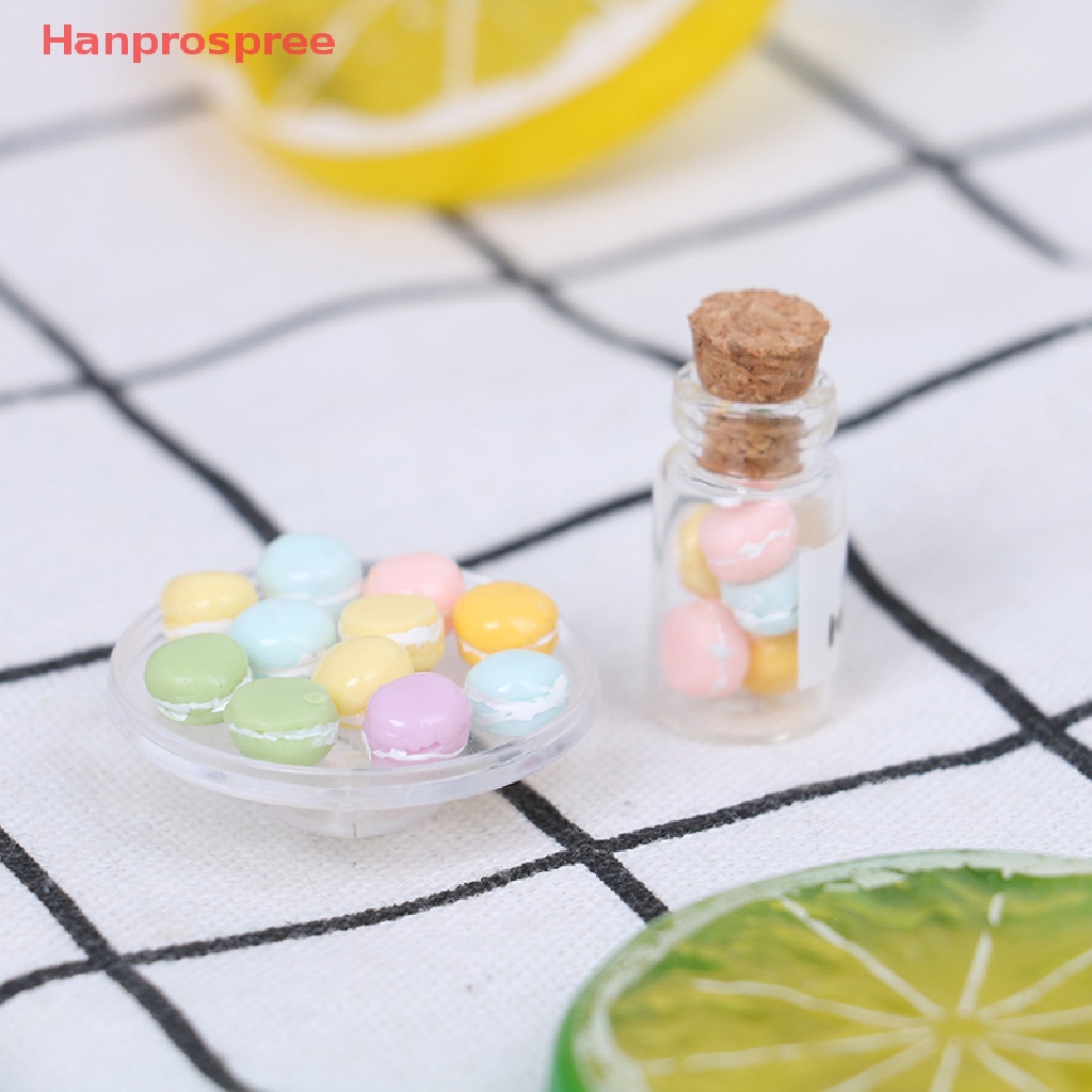 Mô Hình Bánh Macaron Tỉ Lệ 1 / 12 Trang Trí Nhà Búp Bê