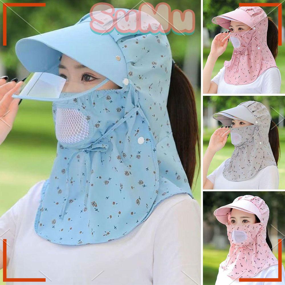 Mũ Chống Nắng Mùa Hè Thoáng Khí Có Thể Tháo Rời Bảo Vệ Khỏi Tia UV