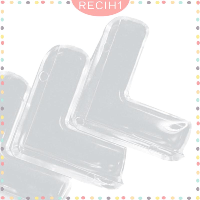 Set 4 Miếng Bọc Cạnh Bàn Nội Thất Trong Suốt Chống Va Chạm Bảo Vệ An Toàn Cho Bé