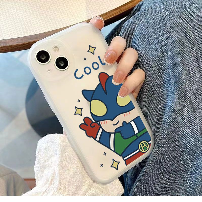 Ôp Điện Thoại tpu Dẻo Họa Tiết ultraman Cho iphone 15 11 14 pro 12 13 mini xs max x xr 7 8 6 6s plus se2020 Ốp