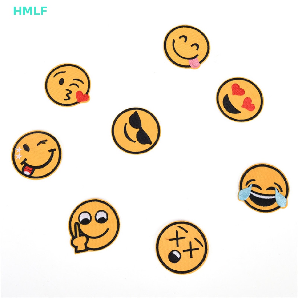 Mua Set 8 Sticker Ủi Thêu Hình Mặt Cười Ngộ Nghĩnh Mới Đồ Chơi Lắp Ráp ...