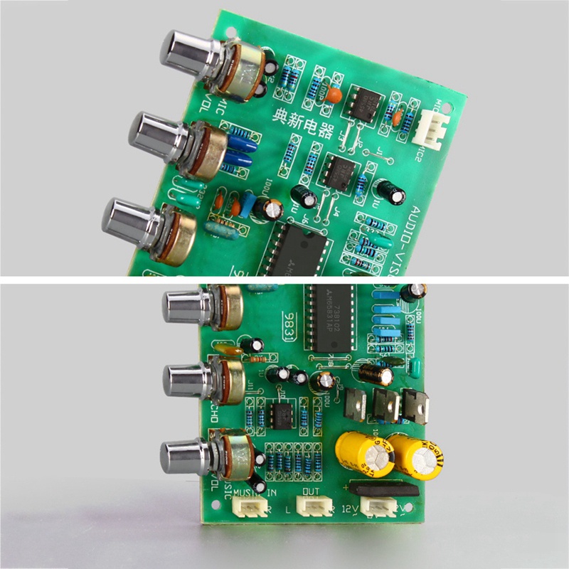 1 Bảng Mạch Khuếch Đại Âm Thanh Karaoke Reverb Ngoại trừ M65831 OP Amp Prea Chất Lượng Cao