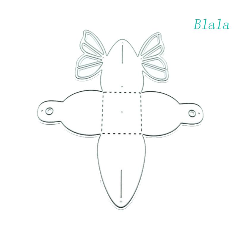 Khuôn Cắt Giấy Kim Loại Trang Trí Hình Hộp Kẹo