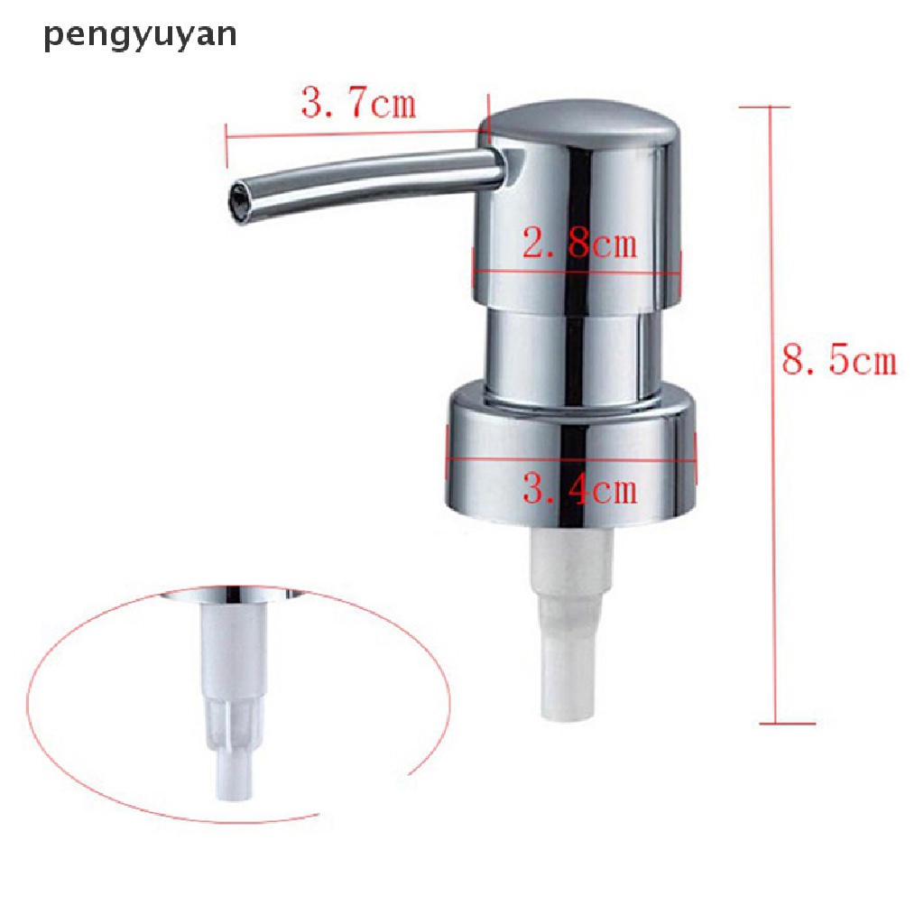 Đầu Bơm Xà Phòng Dạng Lỏng Bằng Kim Loại 28 Đầu Thay Thế Tiện Lợi