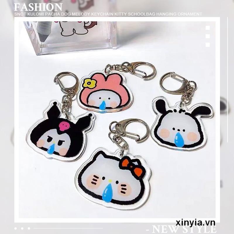 🌺SANRIO Móc Khóa Acrylic Hình Chú Chó Melody Đáng Yêu