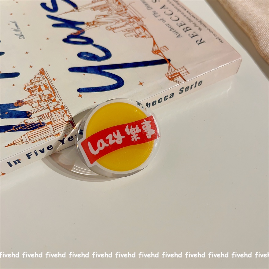 Giá Đỡ Điện Thoại Có Nút Bấm Họa Tiết Hoạt Hình Dễ Thương