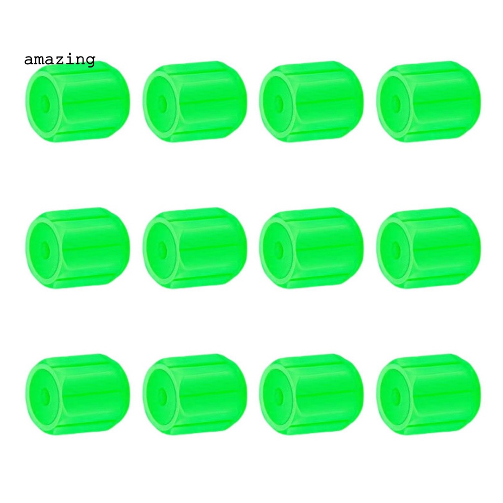 Bộ 12 Vỏ Bọc Van Bánh Xe Đạp Chống Mòn Phát Sáng Ban Đêm