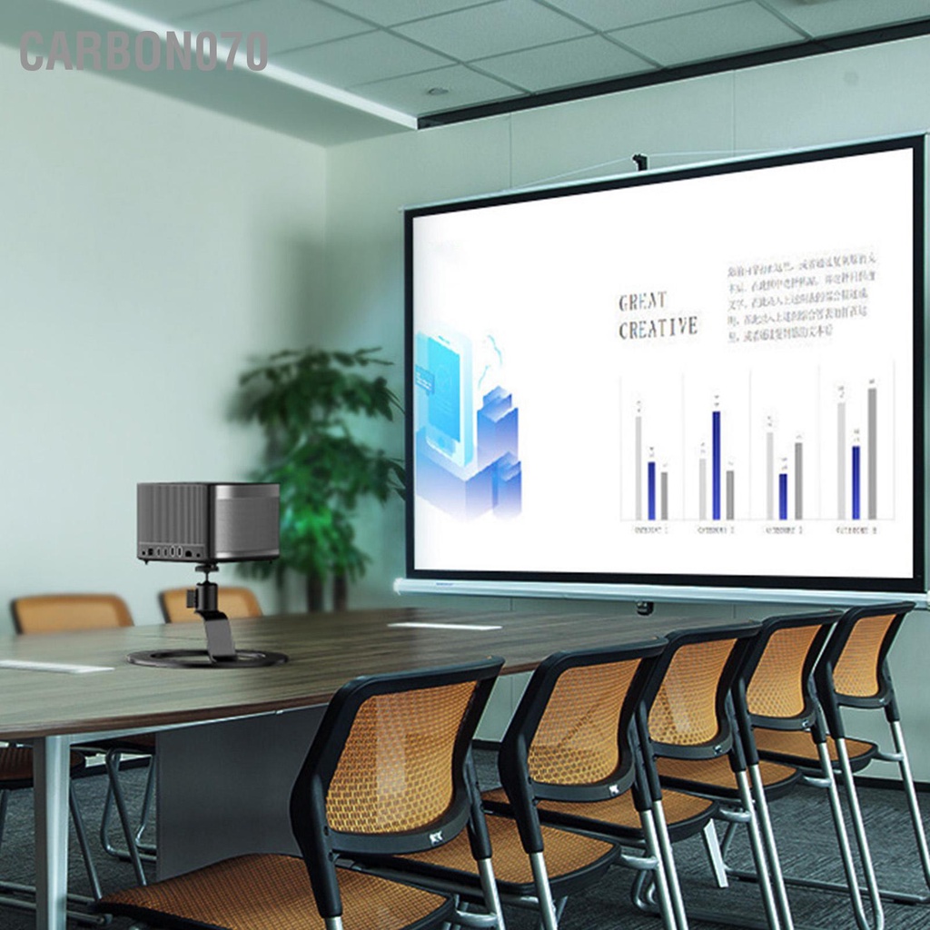 Carbon070 Bàn Máy Chiếu Đứng Nghiêng Theo Chiều Dọc 40 Độ Đến 90 Nhôm Cho Phòng Họp Gia Đình