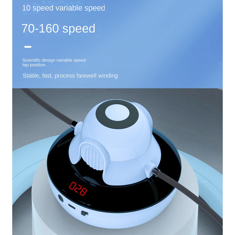 1 Bộ Dây Nhảy Thông Minh Kết Nối Bluetooth Màu Xanh Dương