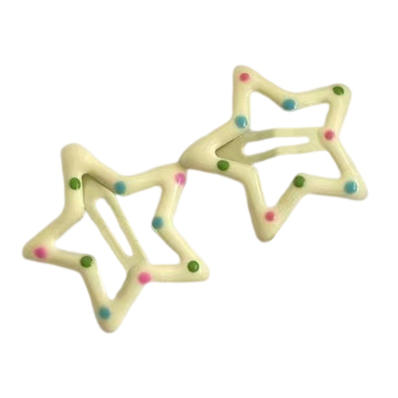 Kẹp Tóc Hình Ngôi Sao Nhiều Màu Sắc Thời Trang Mùa Hè