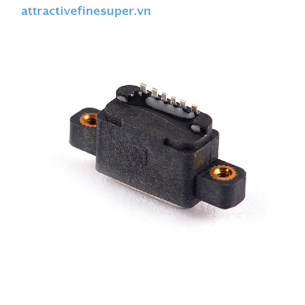 Ổ Cắm SMD DIP Cổng USB 3.1 Type-C 6 Pin Cho PCB DIY